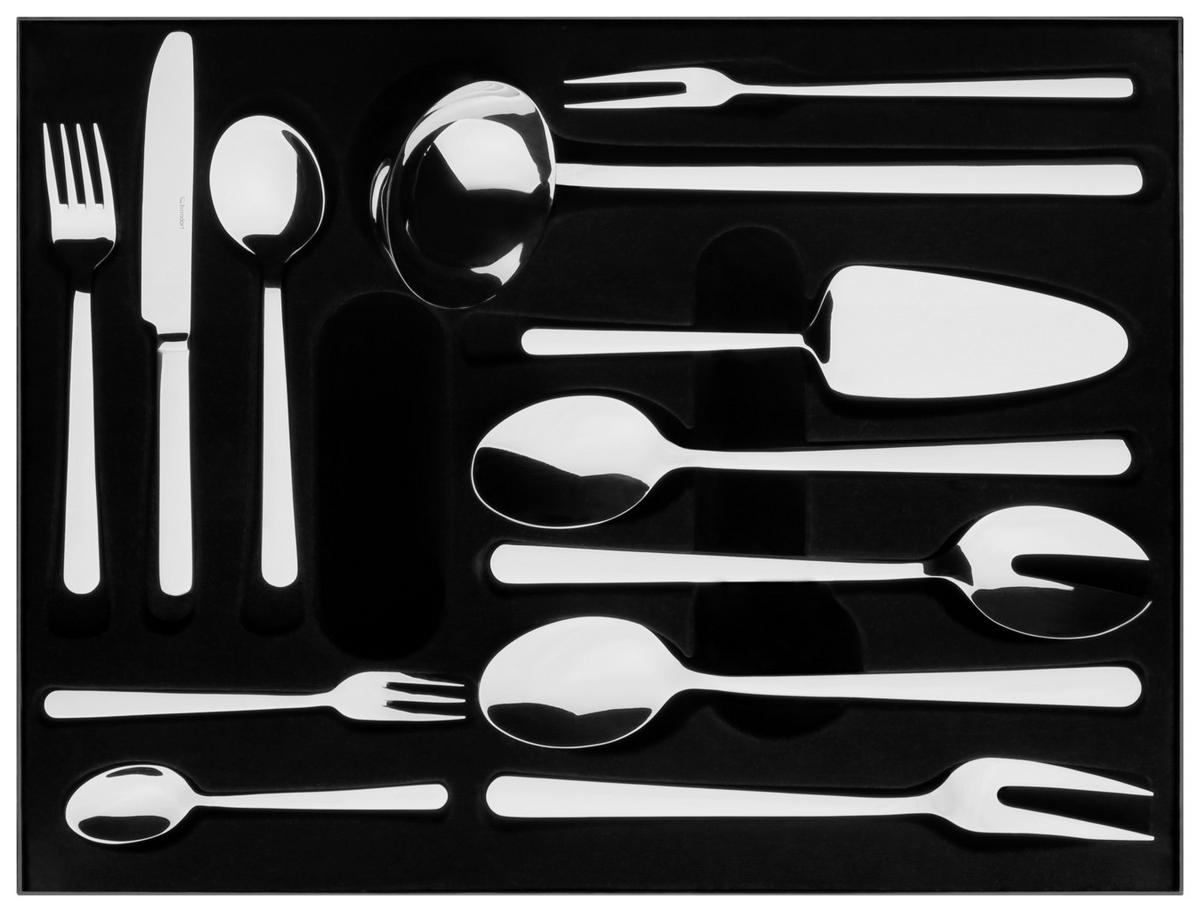 ZESTAW SZTUĆCÓW 67TLG BETA NC 0173666100 - kolor srebrny, Modern, metal (43/8.5/35.5cm) - Berndorf