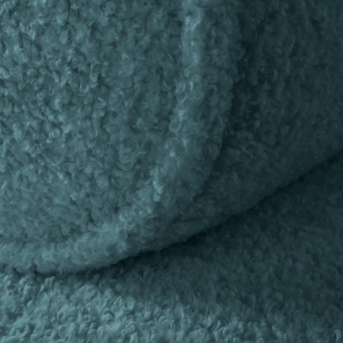 Wohnlandschaft Casimir Petrol - Petrol/Schwarz, LIFESTYLE, Kunststoff/Textil (310/180cm) - Premium Living