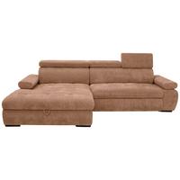 Coltar VEGAS - teracotă, Design, lemn/textil (173/294cm) - Modern Living