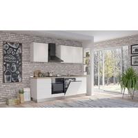 Blok Kuhinja S Aparatima Gilda Gola - bijela, Moderno, drvni materijal/drvo (240/216/60cm) - Modern Living