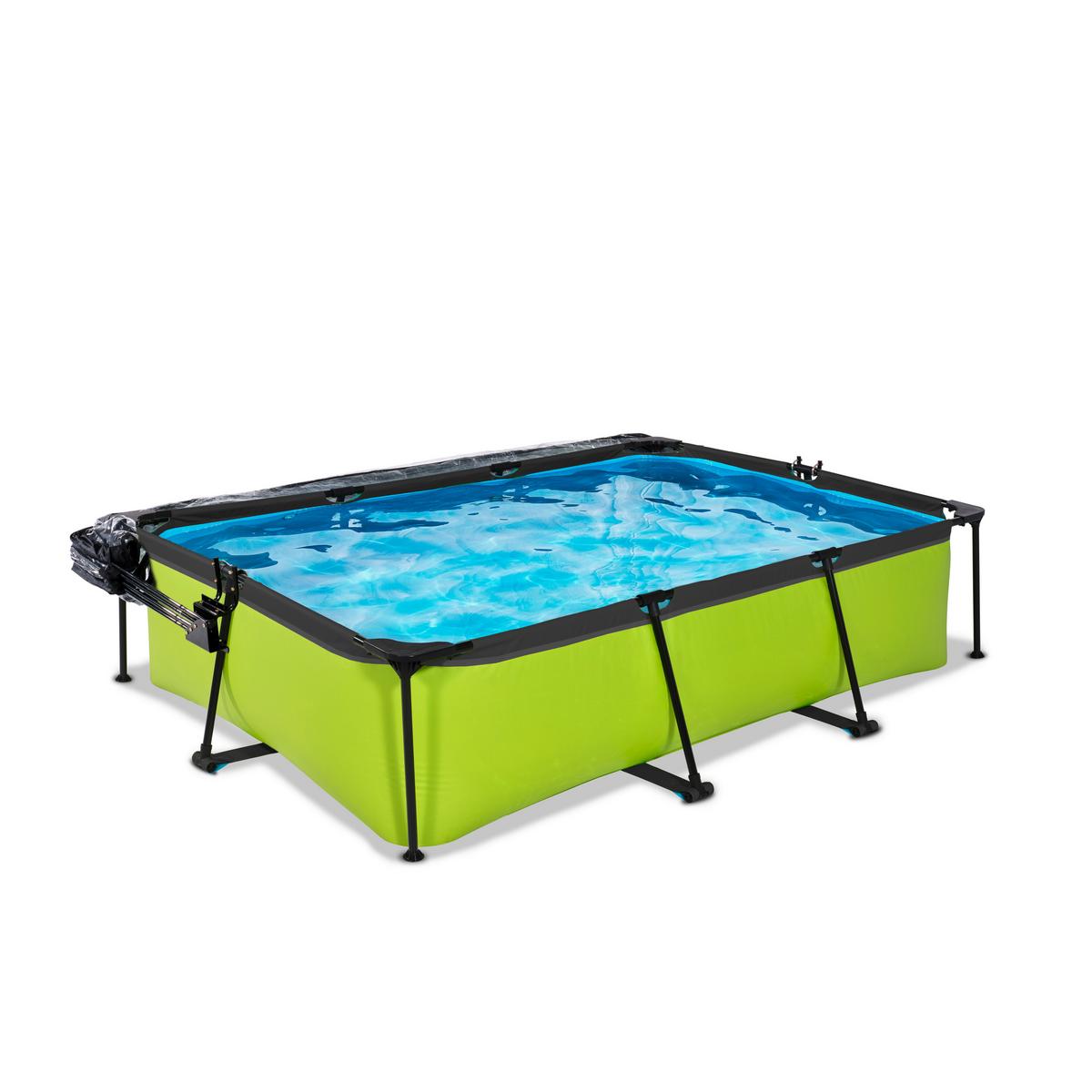 Bazen Exit Lime Pool, 300x200cm - zelena, Konvencionalno, umetna masa (300/200/65cm) - EXIT Toys