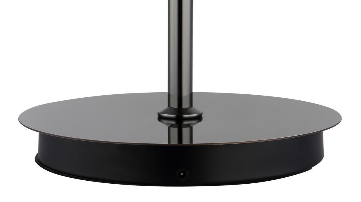Led Podna Svjetiljka Avila - bijela/siva, Design, staklo/metal (38/150cm) - Globo