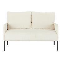 Zofa Cord - črna/bež, Moderno, kovina/tekstil (120/82/79cm) - Mömax