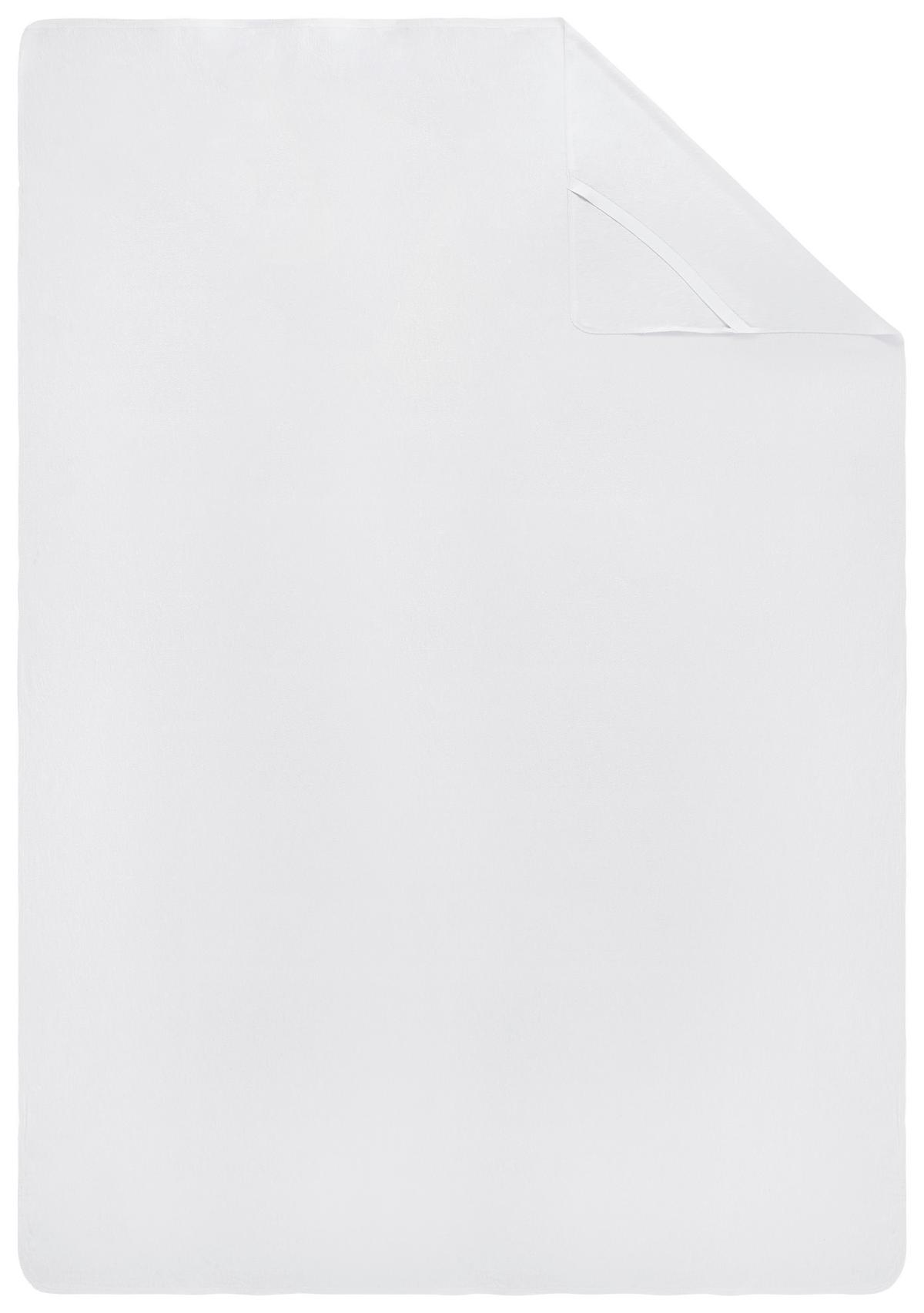 Protecție saltea impermeabilă Xaver - alb, plastic/textil (90/200cm) - Modern Living
