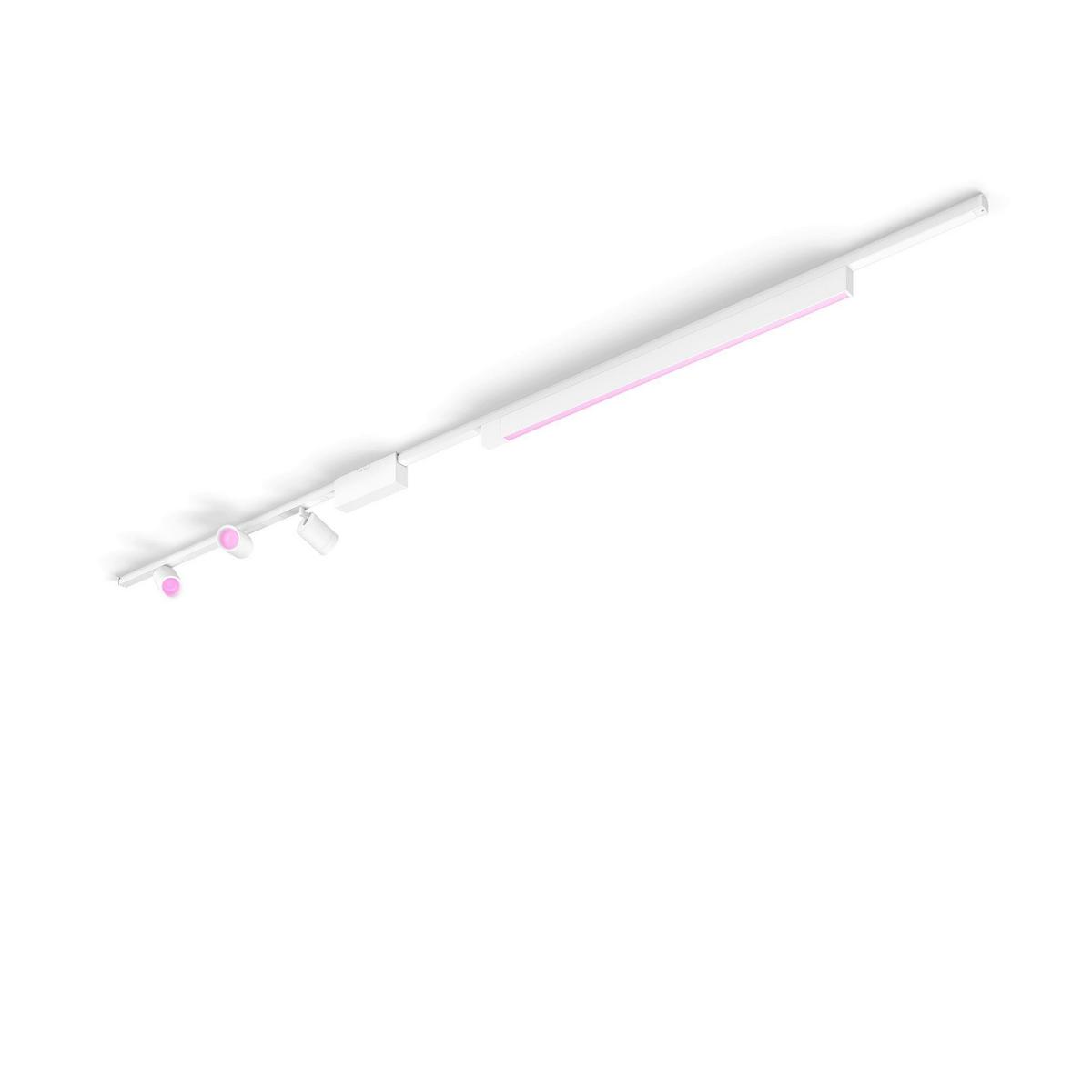 SYSTEM SZYNOWY PHILIPS HUE PERIFO BASIS-SET - biały, Basics, metal (271,50/12,8/2,6cm) - Philips HUE
