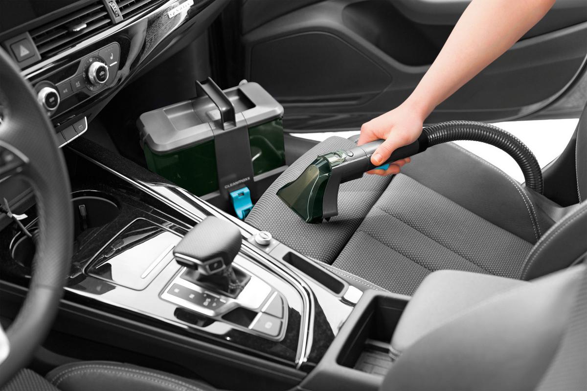 Polsterreiniger Cleanmaxx Blau/Grau max. 350 Watt - Blau/Grau, Basics, Kunststoff (26/22/27cm)