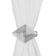 Dekorativna Sponka Quadrat - srebrna, Moderno, kovina (10/17/5cm) - Mömax modern living Dekorativna Sponka Quadrat - srebrna, Moderno, kovina (10/17/5cm) - Mömax modern living
