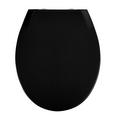 WC-Sitz in Schwarz - Schwarz, Kunststoff (37/45cm) WC-Sitz in Schwarz - Schwarz, Kunststoff (37/45cm)