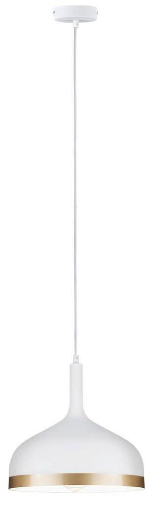 LED-Hängeleuchte max. 20 Watt - Goldfarben/Weiß, Design, Metall (15/110cm) - Paulmann