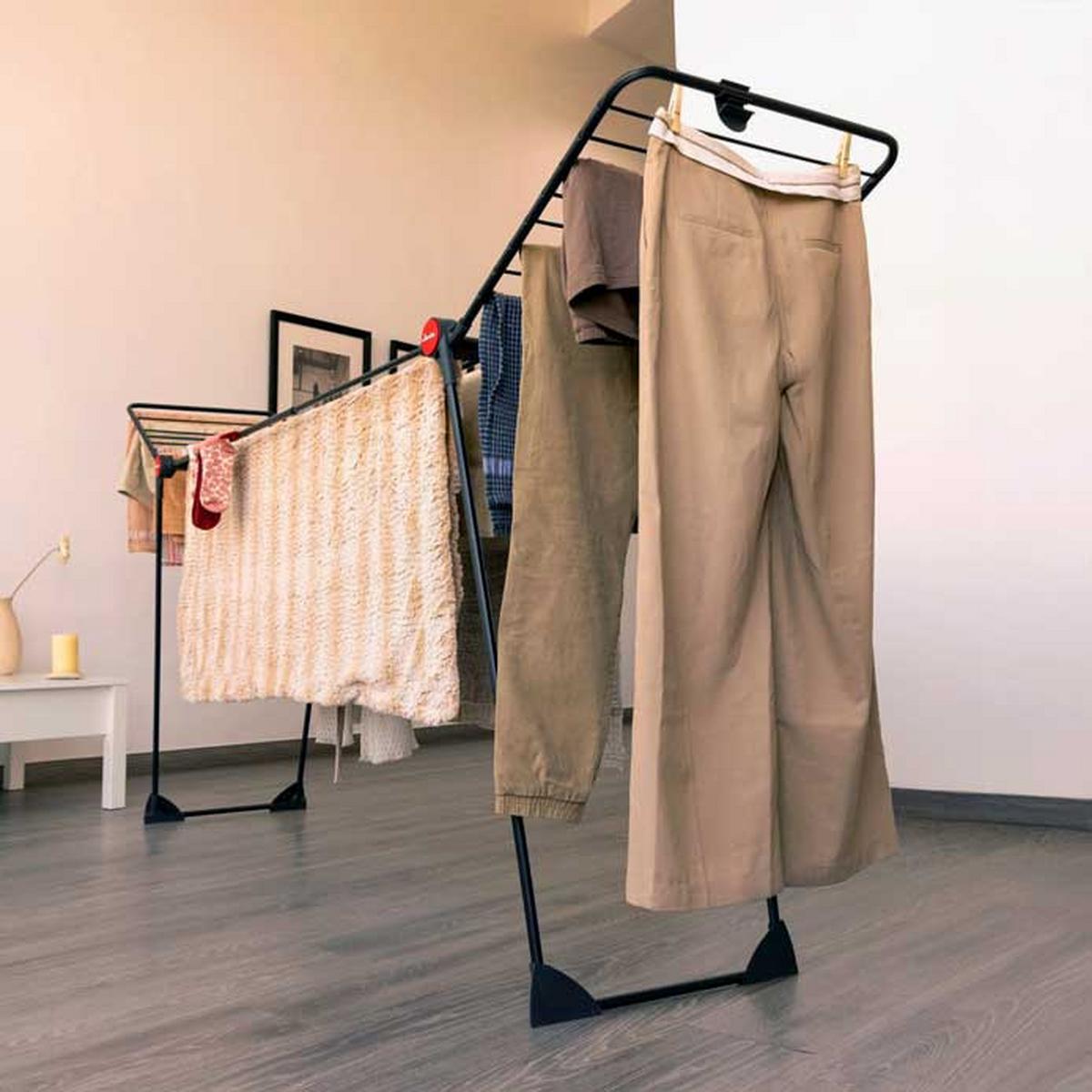 Kihúzható Szárító Vileda Infinity Flex Ultimate - fém (216-304/56/128cm) - Vileda
