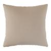 Zierkissen Poppy Graubraun ca. 45x45cm - Graubraun, KONVENTIONELL, Textil (45/45cm) - Mömax