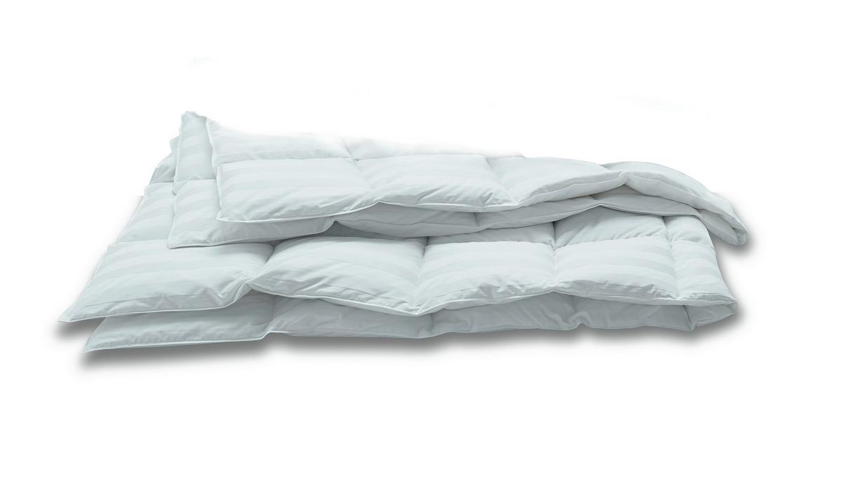 Ganzjahresduvet Skady Uno Ca. 200x210cm - Weiss, Design, Textil (200/210cm) - Billerbeck
