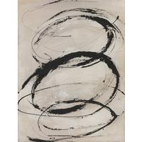 Slika Koni 80x120cm - bež/crna, Moderno, drvni materijal/tekstil (80/120/3,8cm) - Mömax