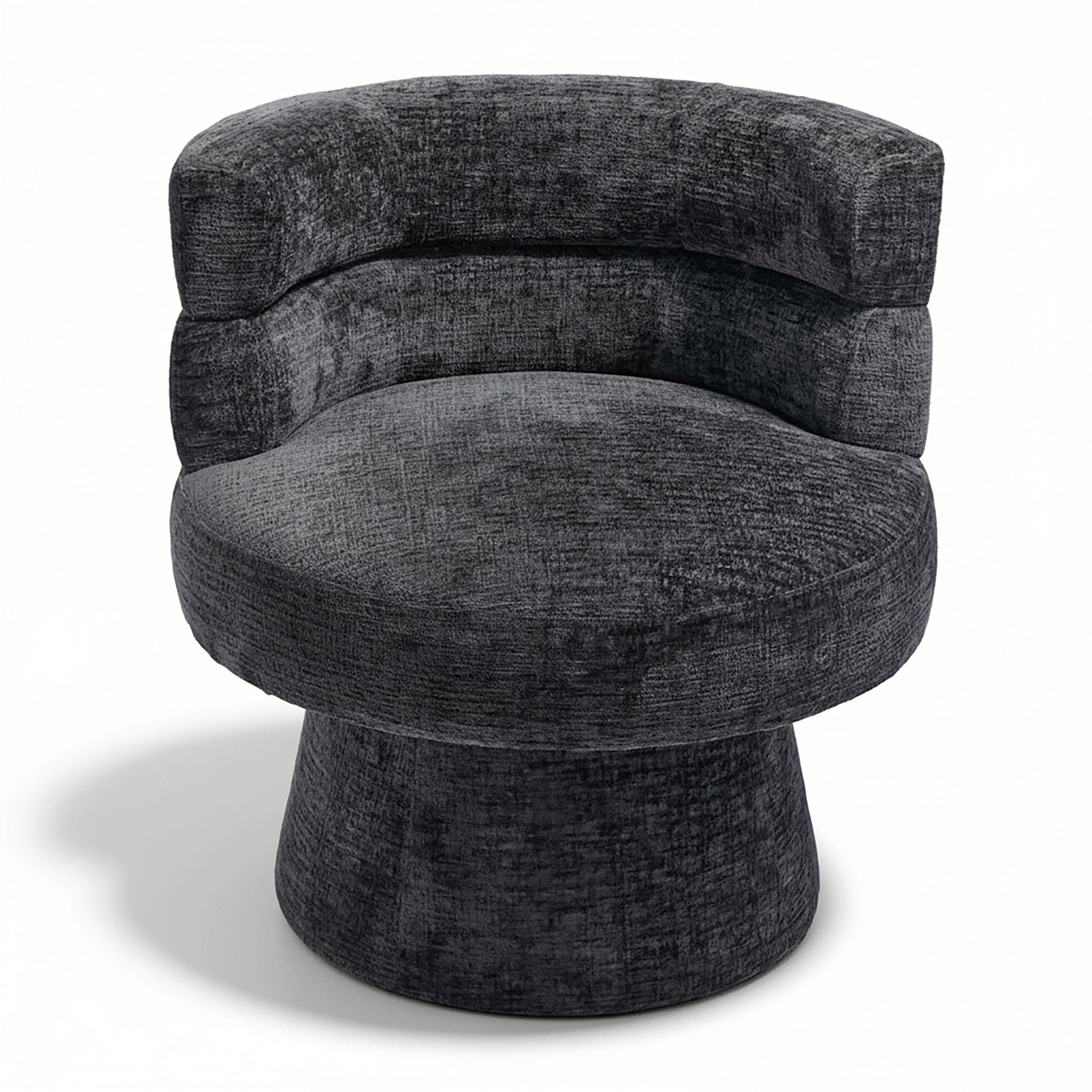STOL JULINA - svart, Modern, trä/textil (71/74/72cm) - Bessagi Home