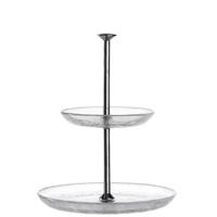 ETAŻERKA 024610 - przezroczysty, Konventionell, metal (21/20/21cm) - Leonardo