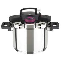 Lonec Na Pritisk Easy Click - barve nerjavečega jekla, Basics, kovina (22cm) - GSW
