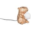 BORDSLAMPA WERNER - guldfärgad, Modern, glas/plast (25/23/16cm) - Mömax
