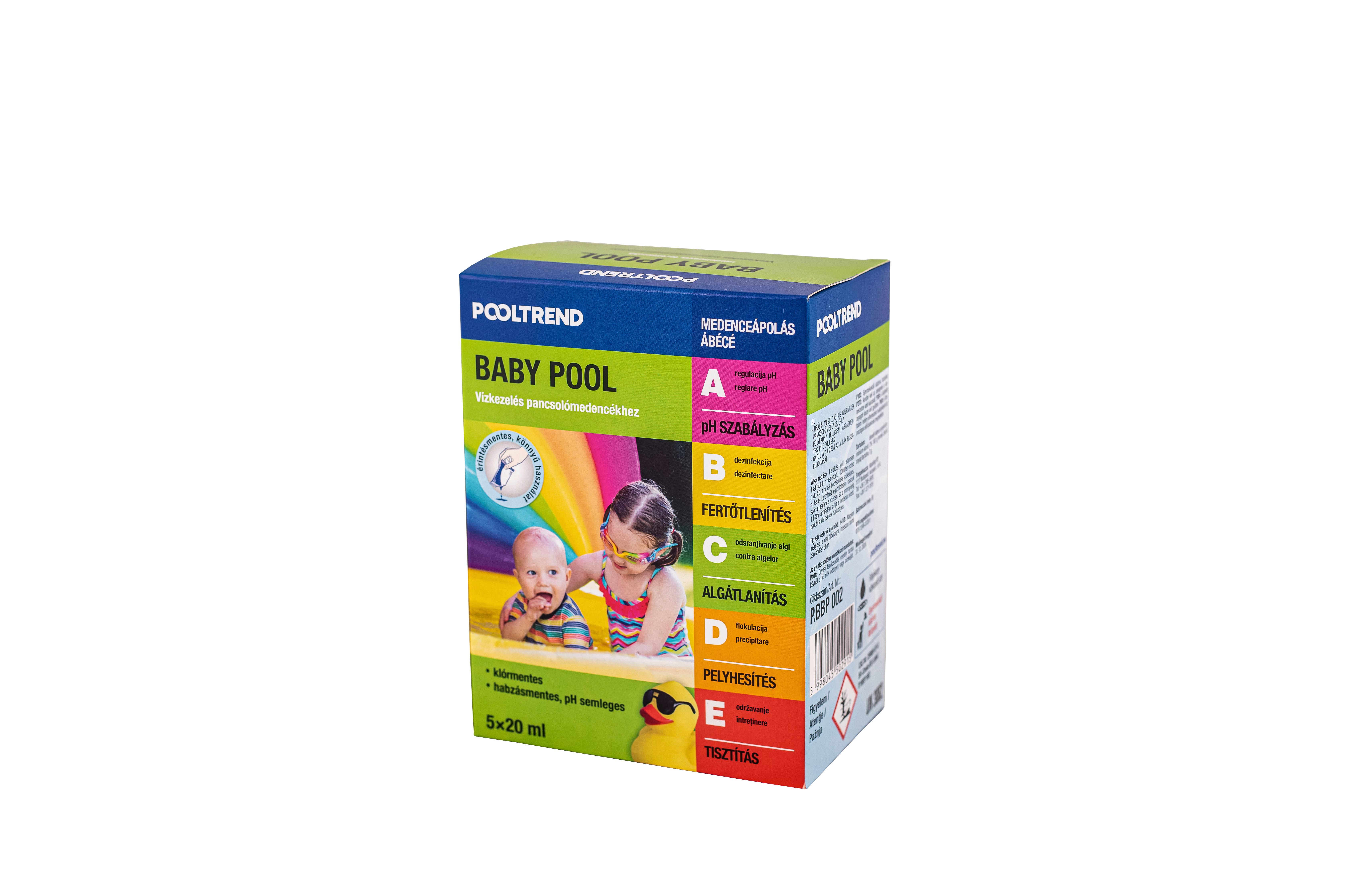 Gyermekmedence Tisztító P.bbp 002 - fehér, karton (100ml)