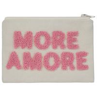 Kosmetiktasche Kia Rosa/Beige - Beige/Rosa, Basics, Kunststoff/Textil (16,5/10,5cm) - Mömax