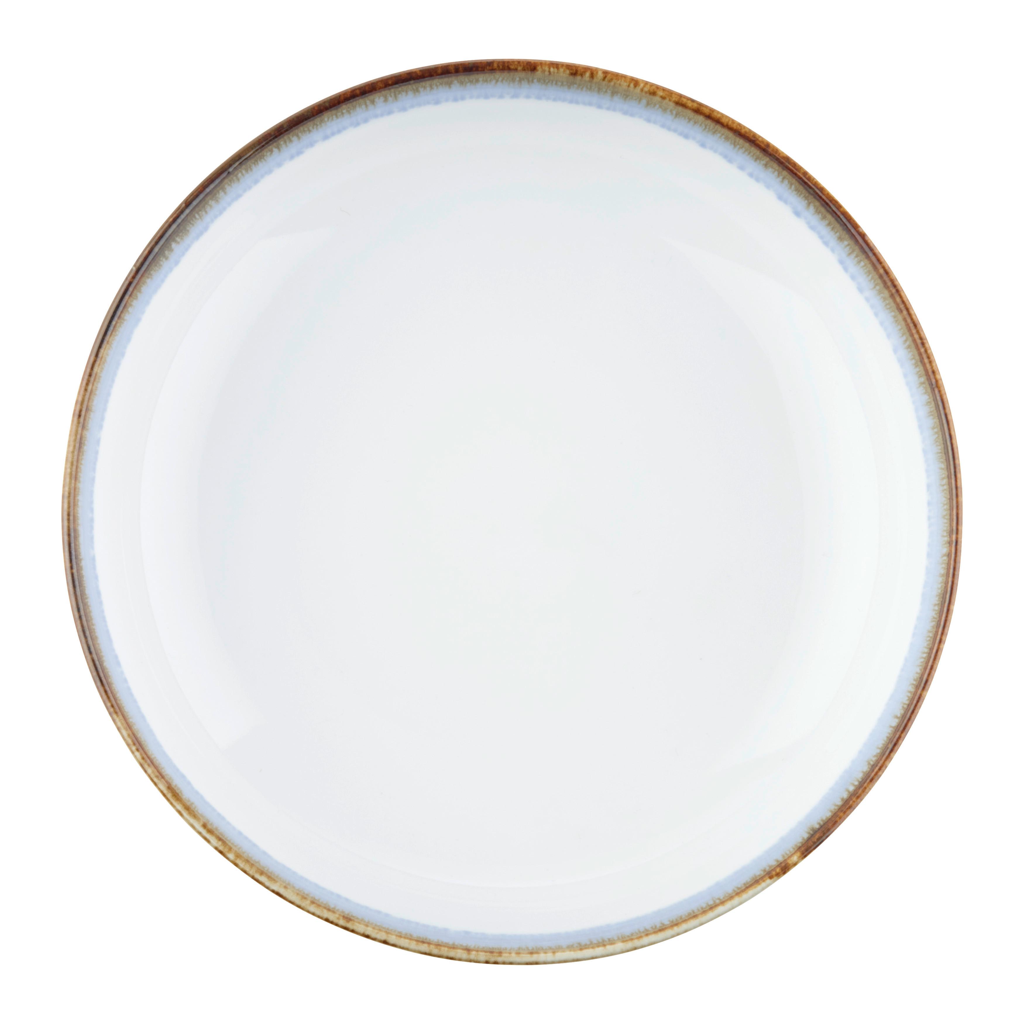 DJUP TALLRIK SATURN - blå, Modern, keramik (21cm) - Mömax