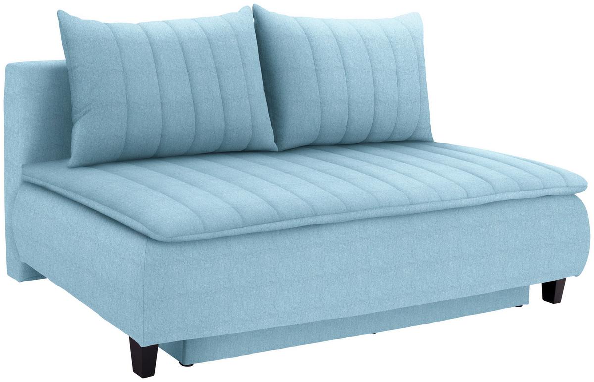 Canapea Boxspring MARINO - albastru deschis, Modern, textil (208/102/96cm) - Luca Bessoni