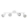 Strahler Nantes, max. 3 Watt - Chromfarben/Weiß, LIFESTYLE, Kunststoff/Metall (50/17cm) - Mömax modern living Strahler Nantes, max. 3 Watt - Chromfarben/Weiß, LIFESTYLE, Kunststoff/Metall (50/17cm) - Mömax modern living