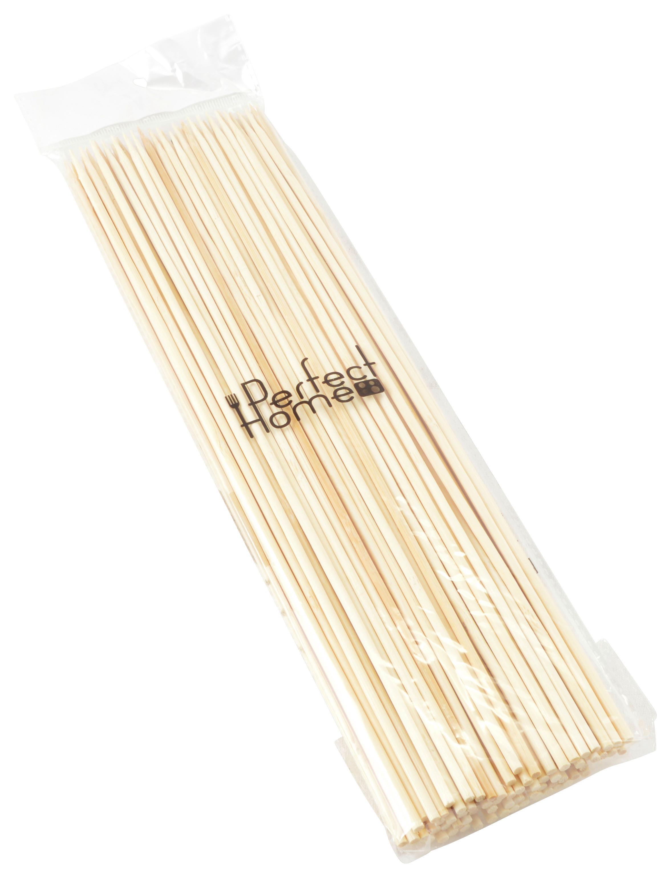 Saslikpálcika 80db/csomag - natúr színű, fa (30cm)