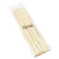 Saslikpálcika 80db/csomag - natúr színű, fa (30cm)