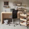 SNURRSTOL SURF -BASED- - svart, Modern, metall/trä (42/88-98/58,50cm) - Based