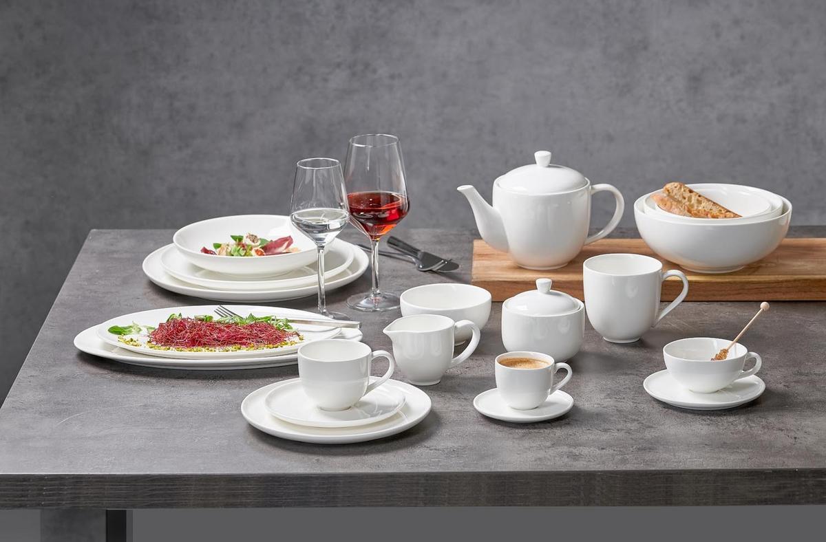 SERWIS KAWOWY 407150 - biały, Design, ceramika (27/19/32cm) - Ritzenhoff Breker