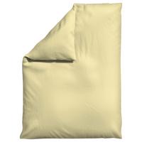 Bettdeckenbezug Woven Satin Gelb ca. 155x220cm - Gelb, Basics, Textil (155/220cm) - Schlafgut