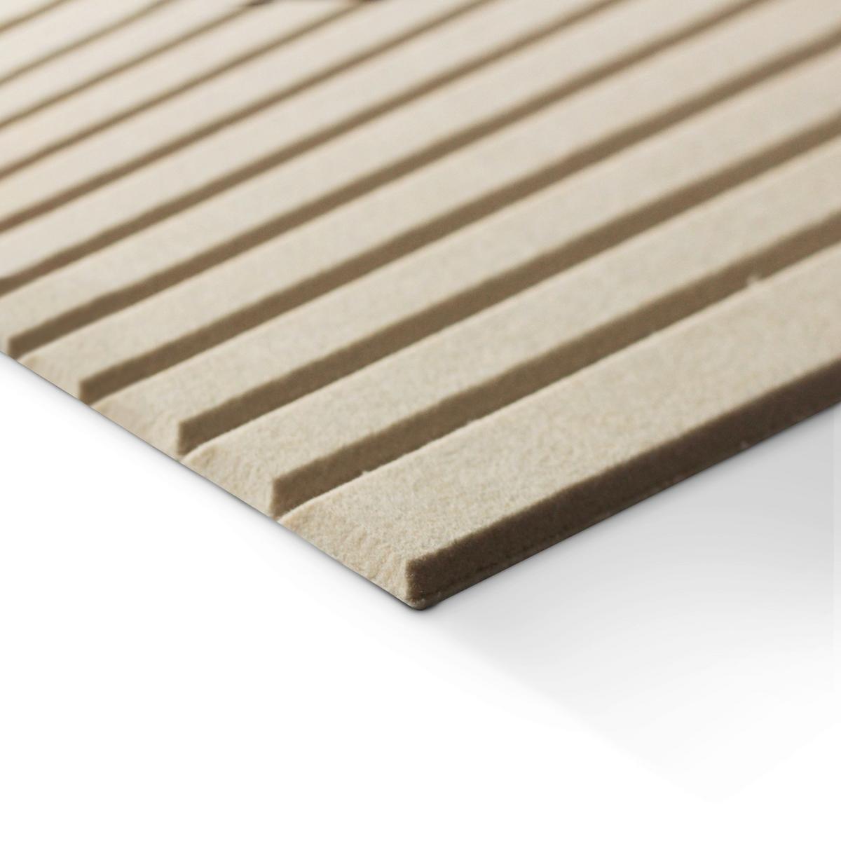 Akustični Panel Marla - črna/bež, tekstil (90/120cm) - Premium Living