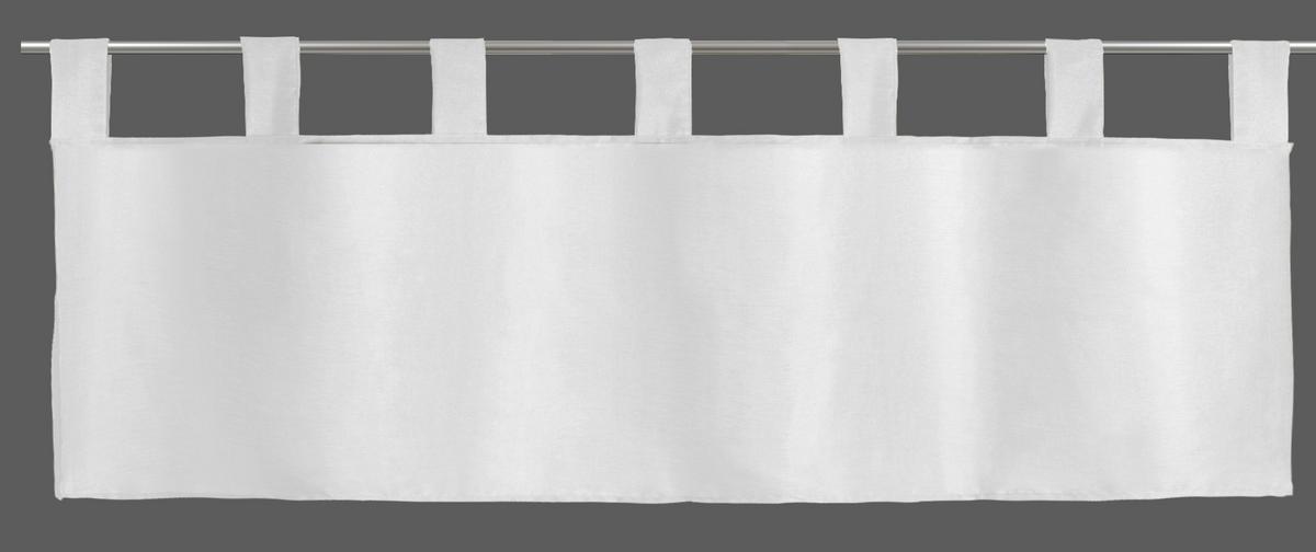 Vitrázsfüggöny Alster 140/50 - fehér, textil (140/50cm)