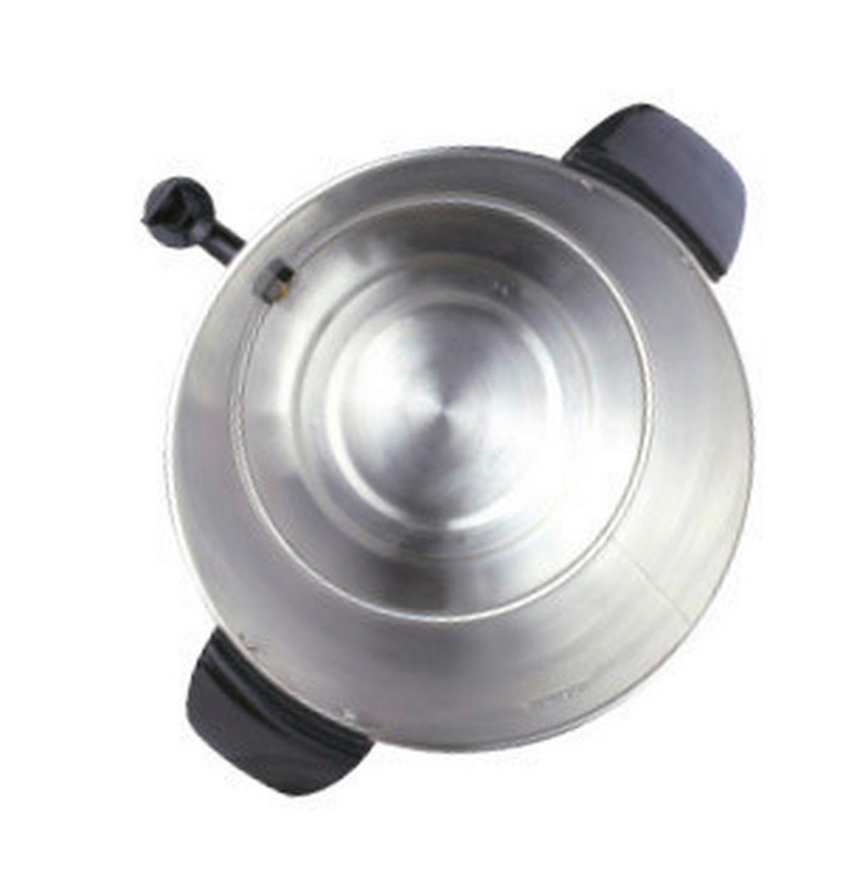 DOZOWNIK DO NAPOJÓW GORĄCYCH B|KITCHEN HOT 600 - kolor stalowy/czarny, Konventionell, tworzywo sztuczne/metal (30/42,5/30cm) - Bikitchen