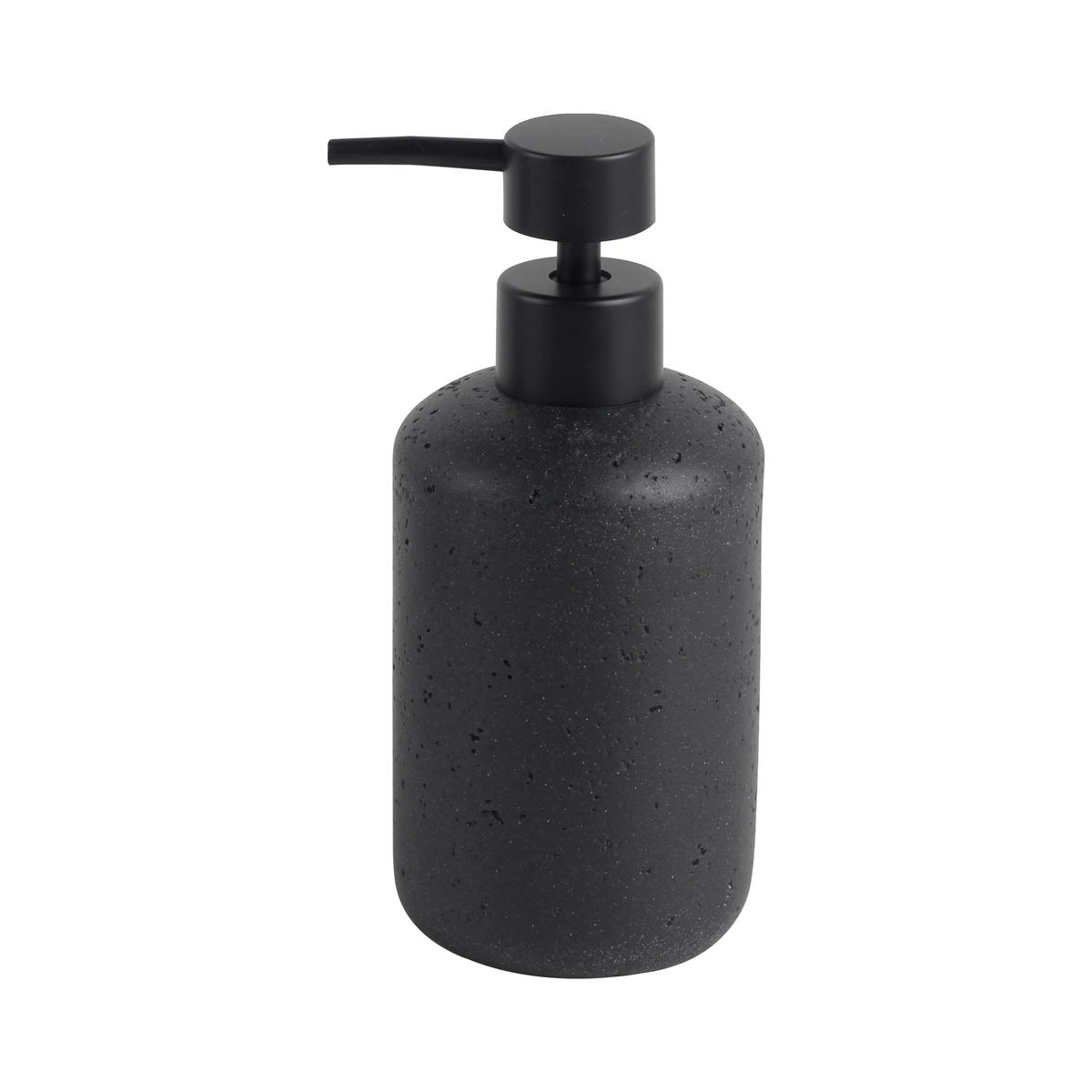Dozator de săpun Loki - negru, Modern, plastic (7,6/16,9cm) - Mömax