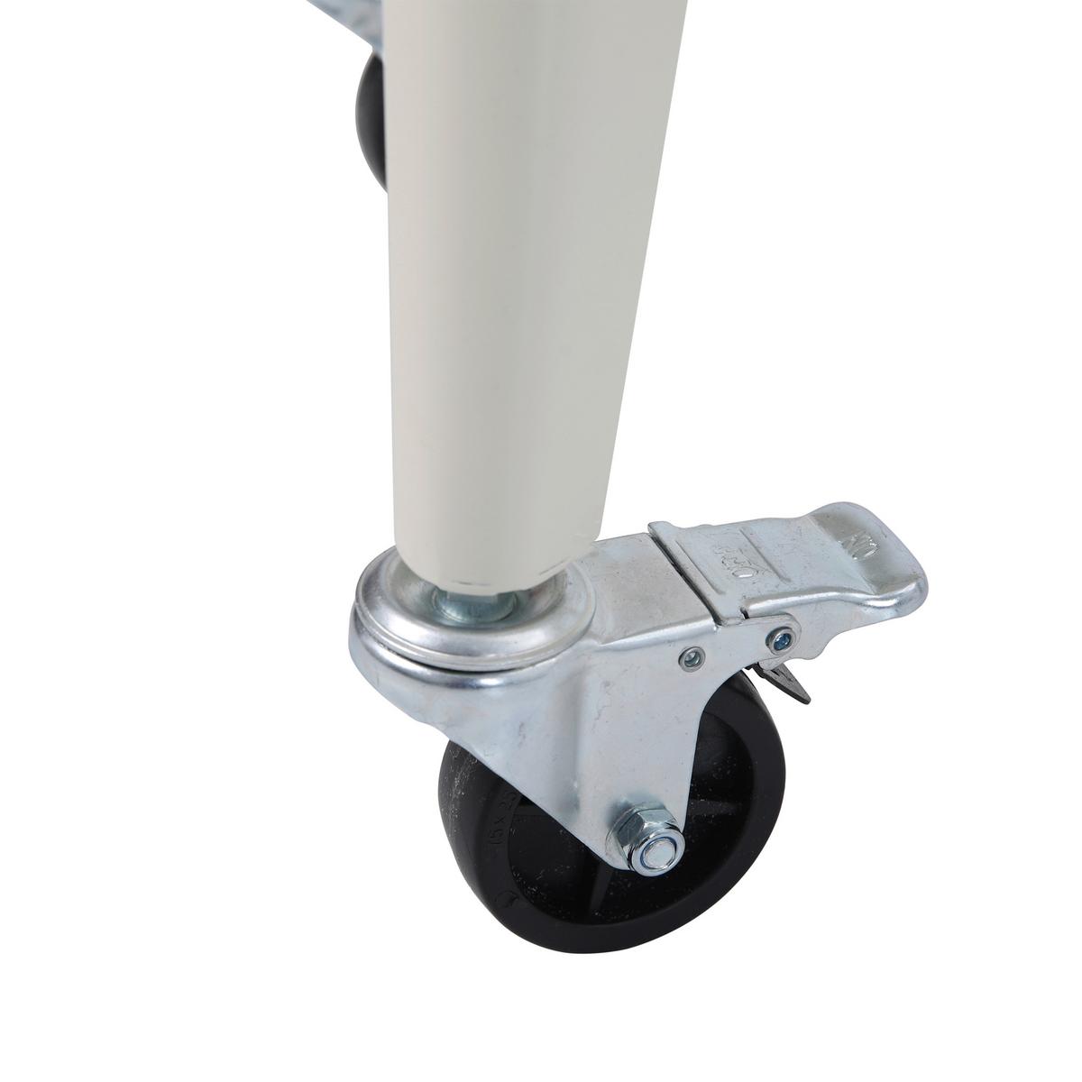 Kühlbox Icy Beige mit Rollen - Beige, LIFESTYLE, Kunststoff/Metall (43/89/91cm)