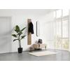 HALLPANEL GRACE -SB- - ekfärgad, Modern, metall/trämaterial (25/160/7,5cm) - Mömax