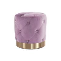 Hocker Piano Lila/Goldfarben - Lila/Goldfarben, Basics, Holz/Holzwerkstoff (40/40/40cm) - Kayoom