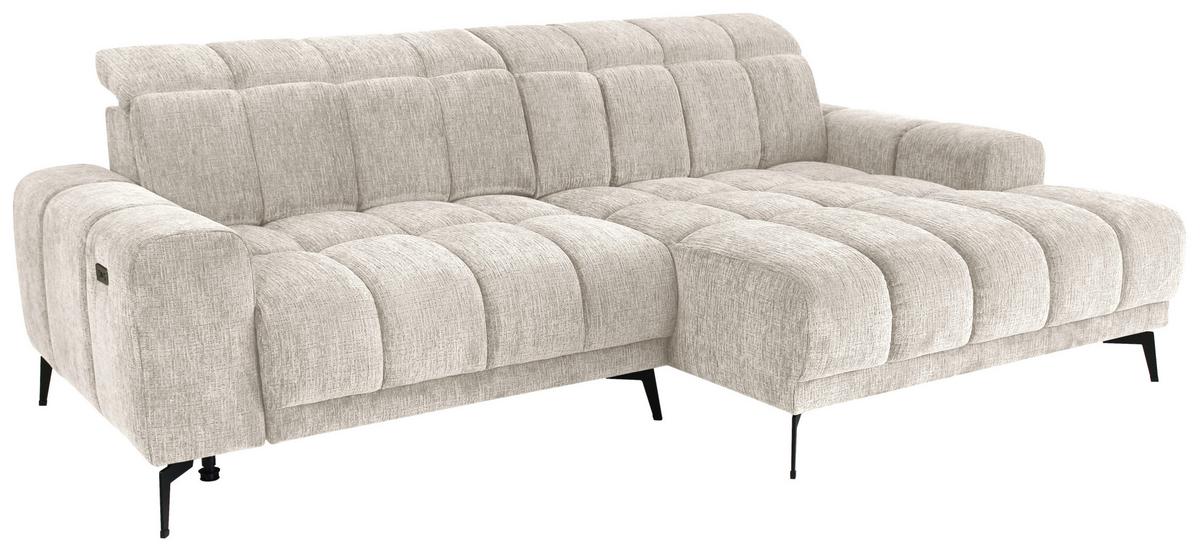Coltar LAYA - galben muștar/crem, Modern, textil (250/155cm) - Premium Living