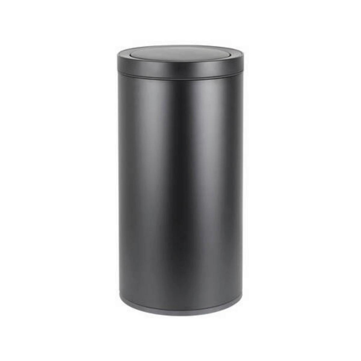 KOSZ NA ODPADY SK22152-004 - czarny, Basics, tworzywo sztuczne/metal (31/63cm) - Novel