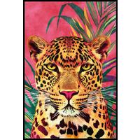 Keilrahmenbild Denise Small Multicolor ca. 60x90cm - Multicolor/Schwarz, MODERN, Holzwerkstoff/Kunststoff (60/90cm) - Premium Living