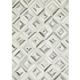 Lederteppich Raffiah 140x200 cm - Grau, Leder (140/200cm) - Premium Living