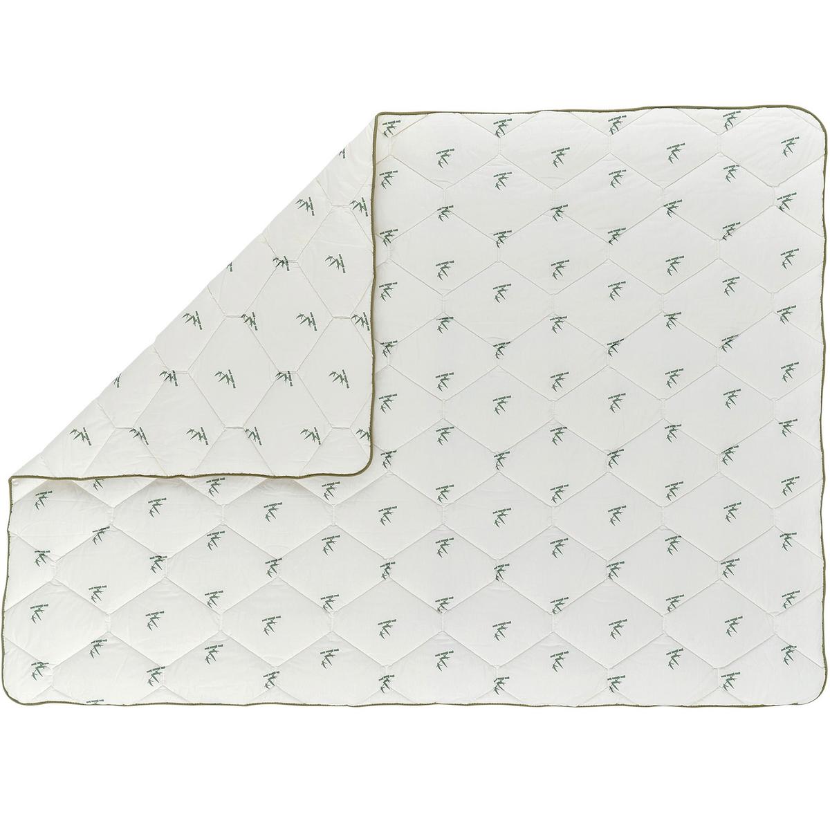 Bettdecke Bamboo ca. 200x200 cm - Weiß, Basics, Textil (200/200/3cm) - Yatas