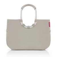 TORBA NA ZAKUPY OR6049 - beżowy, Basics, tworzywo sztuczne/tkanina (46/34.5/25cm) - Reisenthel