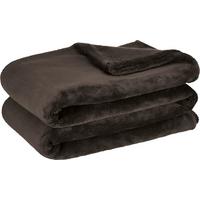 Pătură pufoasă Michael XXL,cca. 220x240cm - negru, textil (220/240cm) - Modern Living