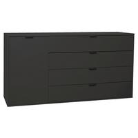 Sideboard Bounty Anthrazit - Anthrazit, Modern (168/87/45cm) - Premium Living