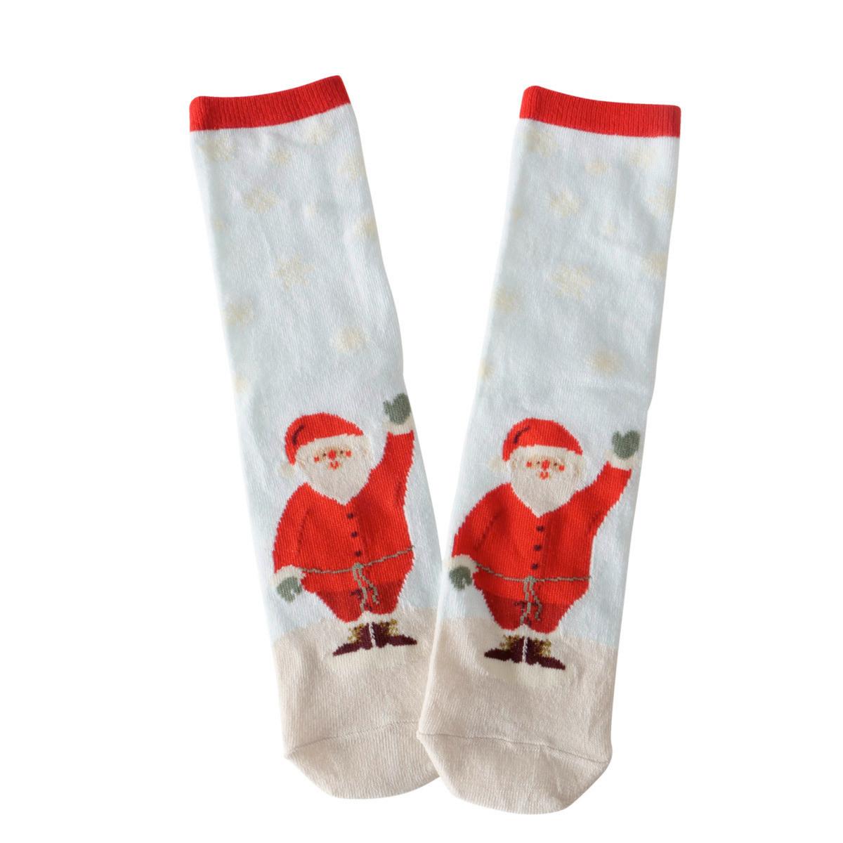 Socken Inken Rot/Hellgrau Gr. 38-40 - Rot/Hellgrau, KONVENTIONELL, Textil (8/32cm) - Modern Living