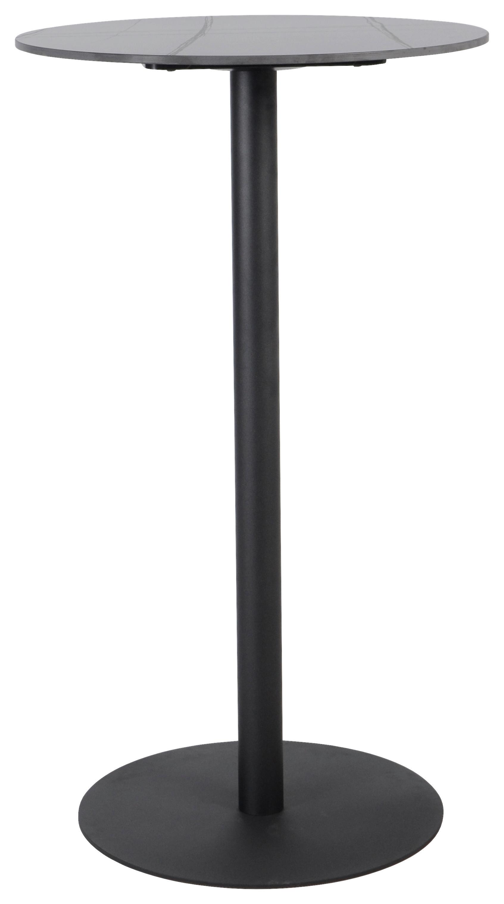 BARBORD TOBIAS - svart, Modern, metall/keramik (60/105cm) - Mömax