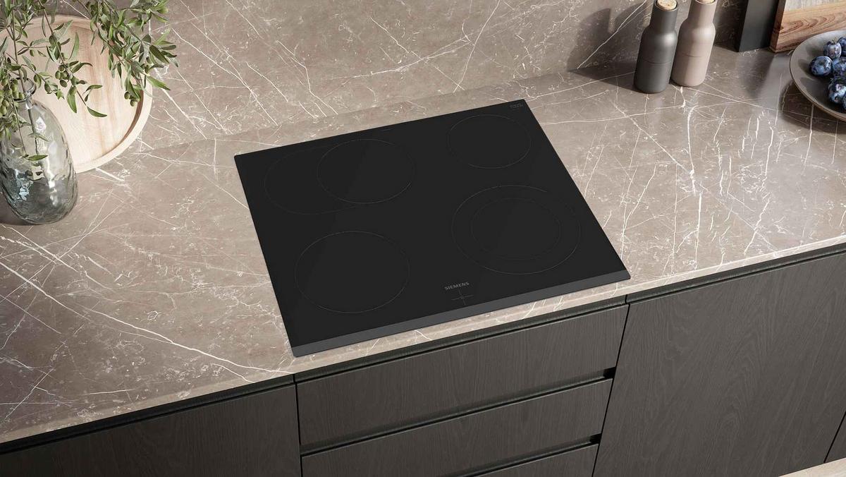 Herdset EQ211KA1BZ Schwarz - Schwarz, Metall (59,4/59,5/54,8cm) - Siemens