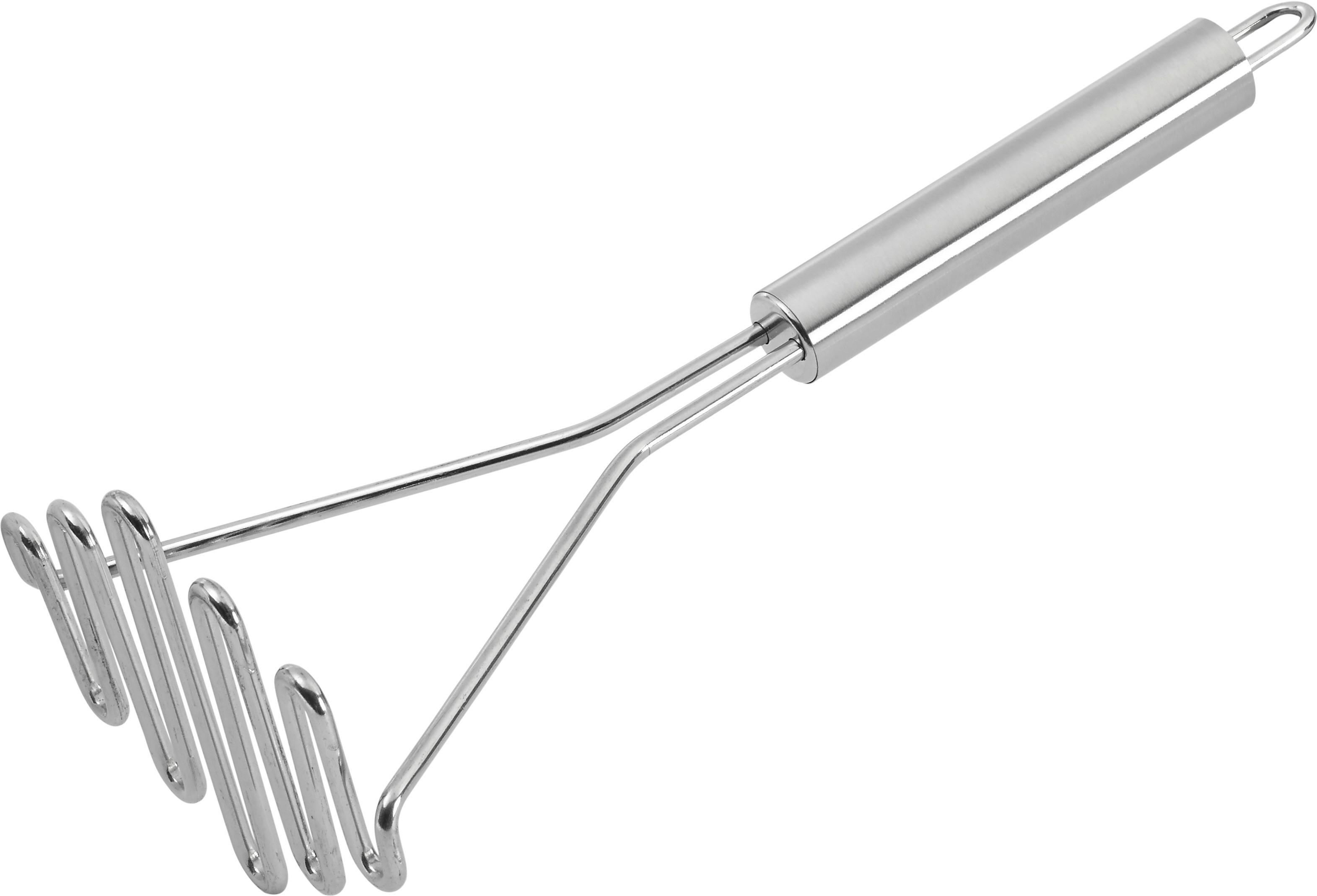 KARTOFFELSTAMPFER DANI - Edelstahlfarben, KONVENTIONELL, Metall (25cm) - Modern Living